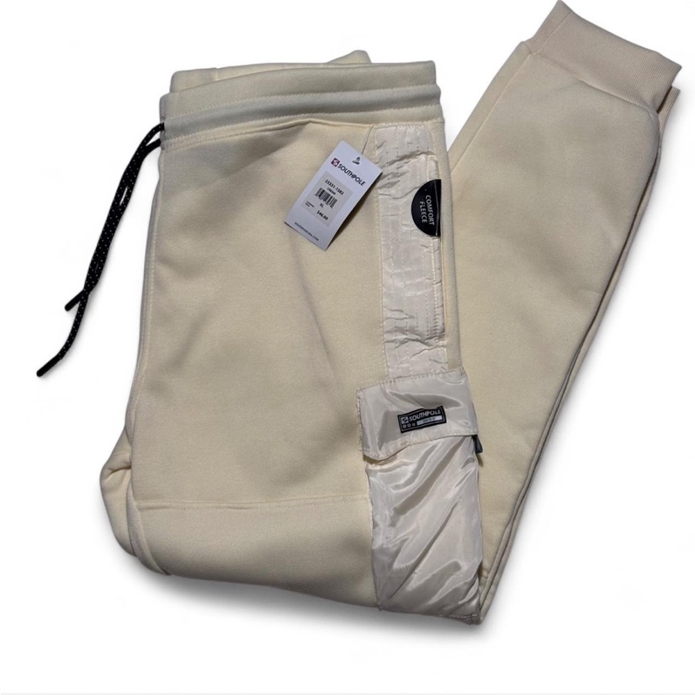 NWT SOUTHPOLE FLEECE CARGO SWEATPANTS XL